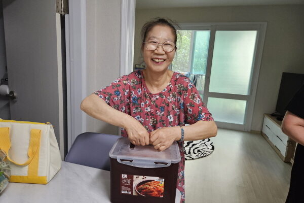 [자립지원단]김치 후원 전달