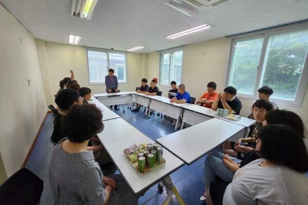 보령정심학교 학생들 방문을 환영합니다.