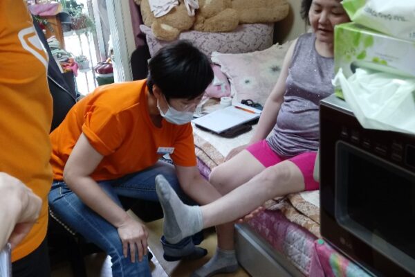 장애인건강교실(가정방문스트레칭)