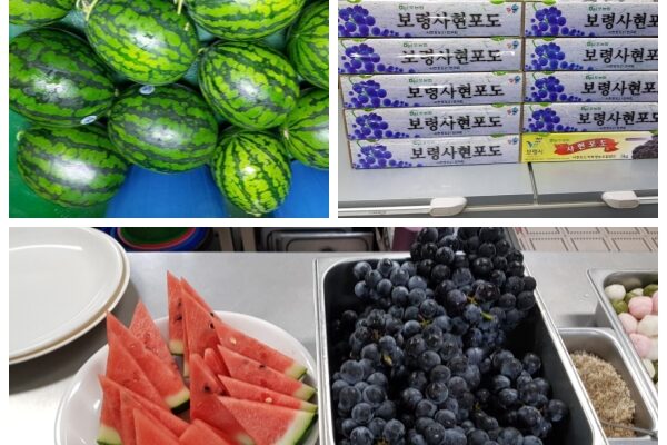 2020년 중복맞이 삼계탕, 과일나눔 행사 실시
