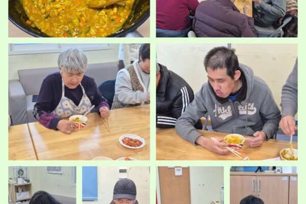 개성 2반 요리활동 [주간활동센터]