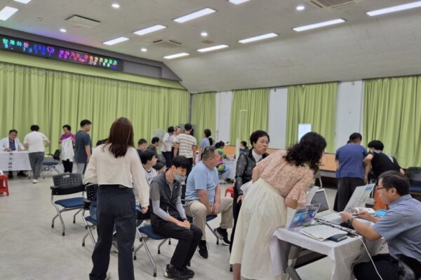 2025년 찾아가는 장애인 건강검진 사업 이동검진(홍성의료원)